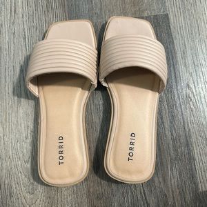 Torrid Nude sandals - 9 W